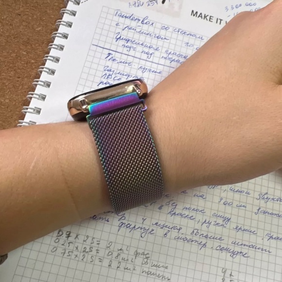 22mm Strap For Amazfit GTS 4/3/2/Mini/stratos 3/2 Metal Magnetic Loop 22mm Watch - Picture 7 of 14